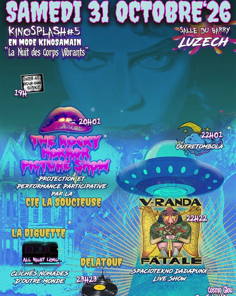 Soirée KinoSplash #5/// Samain : La Nuit des Corps Vibrants