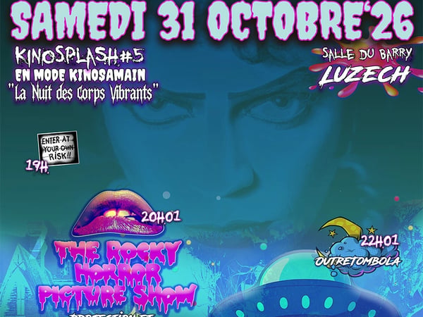 Soirée KinoSplash #5/// Samain : La Nuit des Corps Vibrants